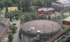 Der Gasometer im LaPaNo Duisburg